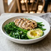 Grilled chicken & greens